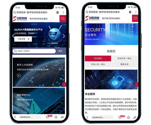 恭賀安恒信息官網新形象正式上線 開啟網絡技術服務新篇章